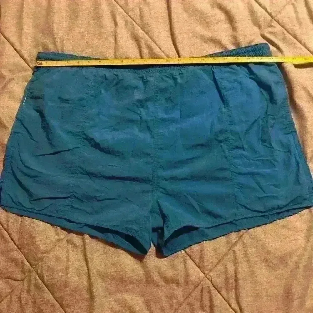 OshKosh Bgosh Vintage Mens XL‎ Nylon Swim Trunks Teal Blue Mesh Lined Shorts